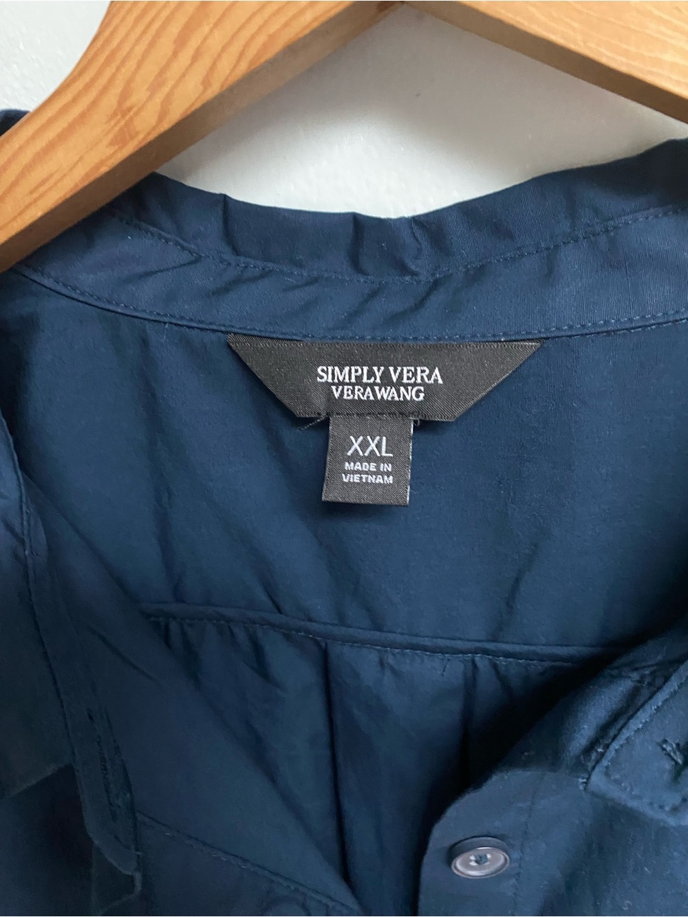 NWOT SIMPLY VERA VERA WANG TOP - XXL - Picture 7 of 8